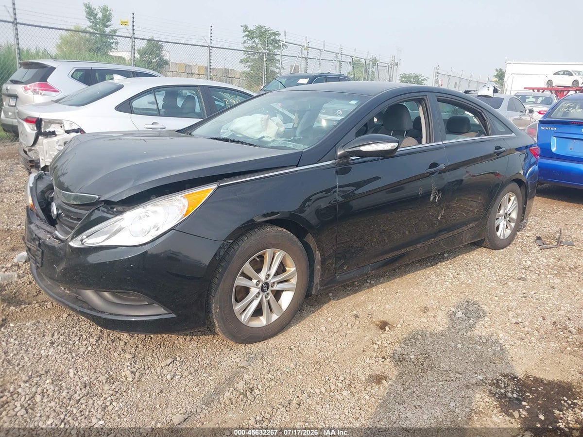 2014 HYUNDAI SONATA GLS — снимка 2