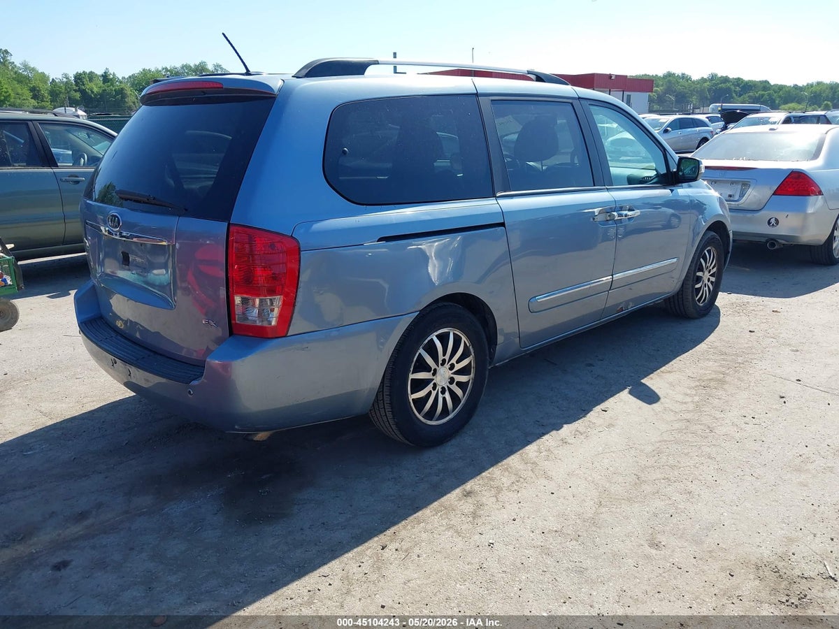 2012 KIA SEDONA EX — снимка 4