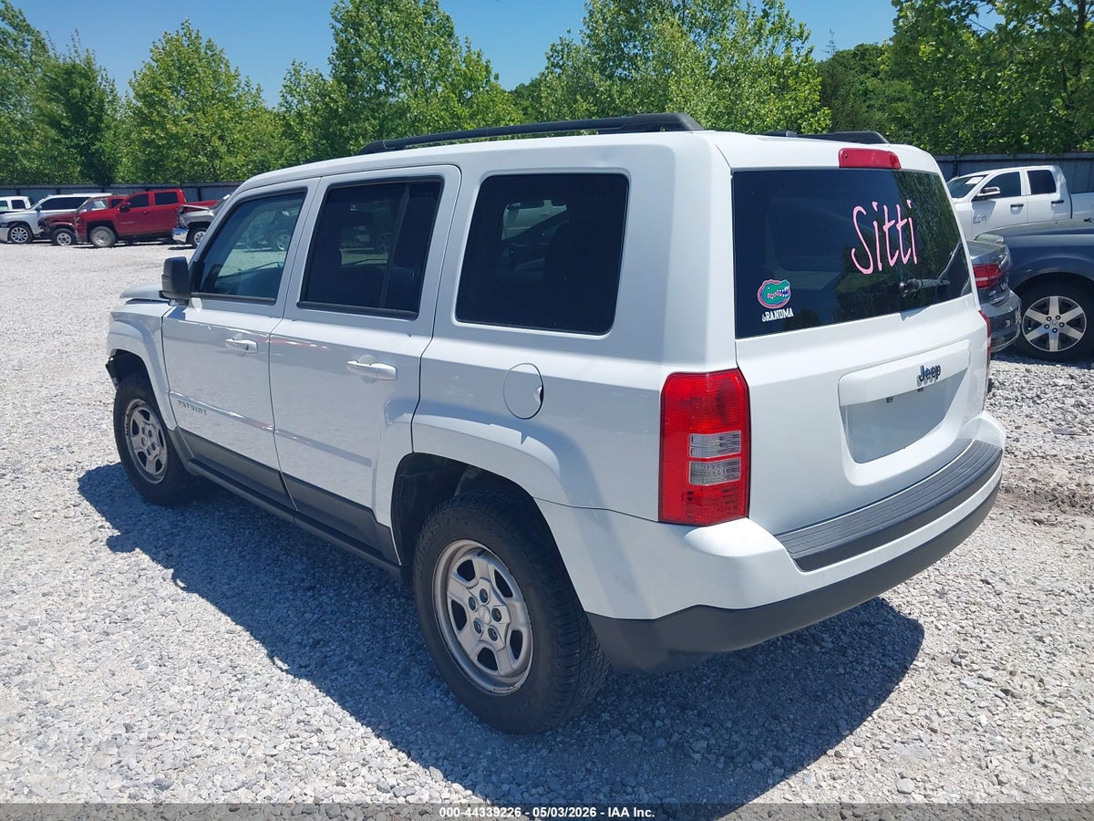 2017 JEEP PATRIOT SPORT FWD — снимка 3
