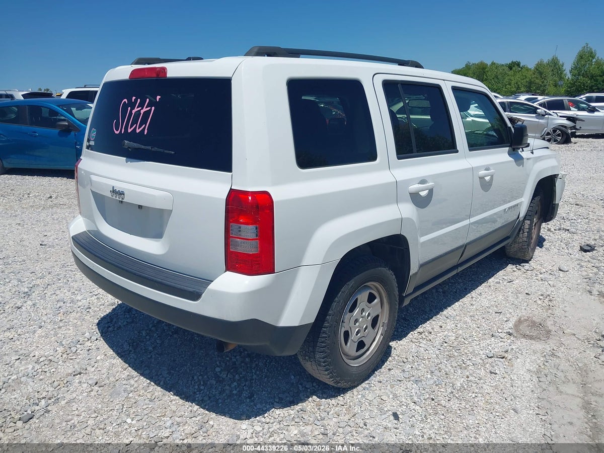 2017 JEEP PATRIOT SPORT FWD — снимка 4