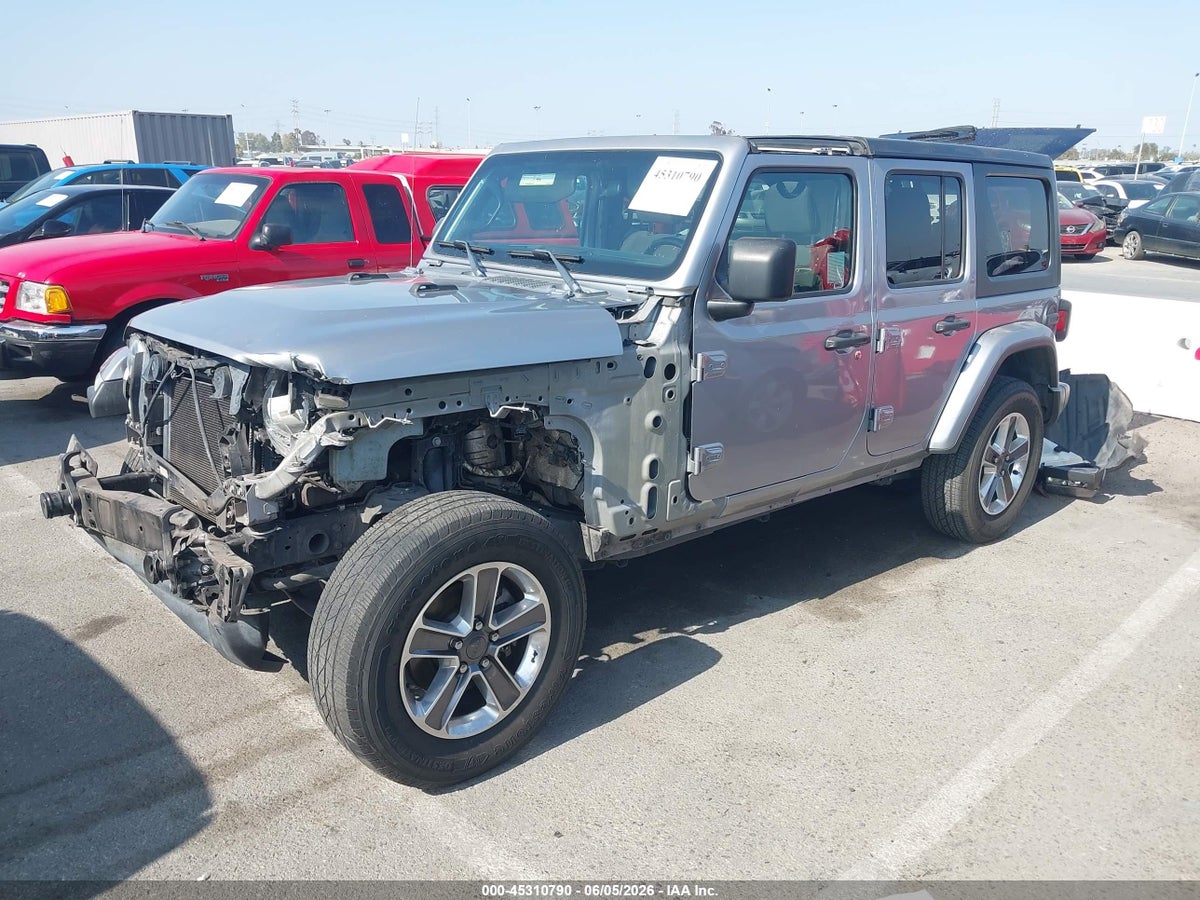 2021 JEEP WRANGLER UNLIMITED SAHARA 4X4 — снимка 2