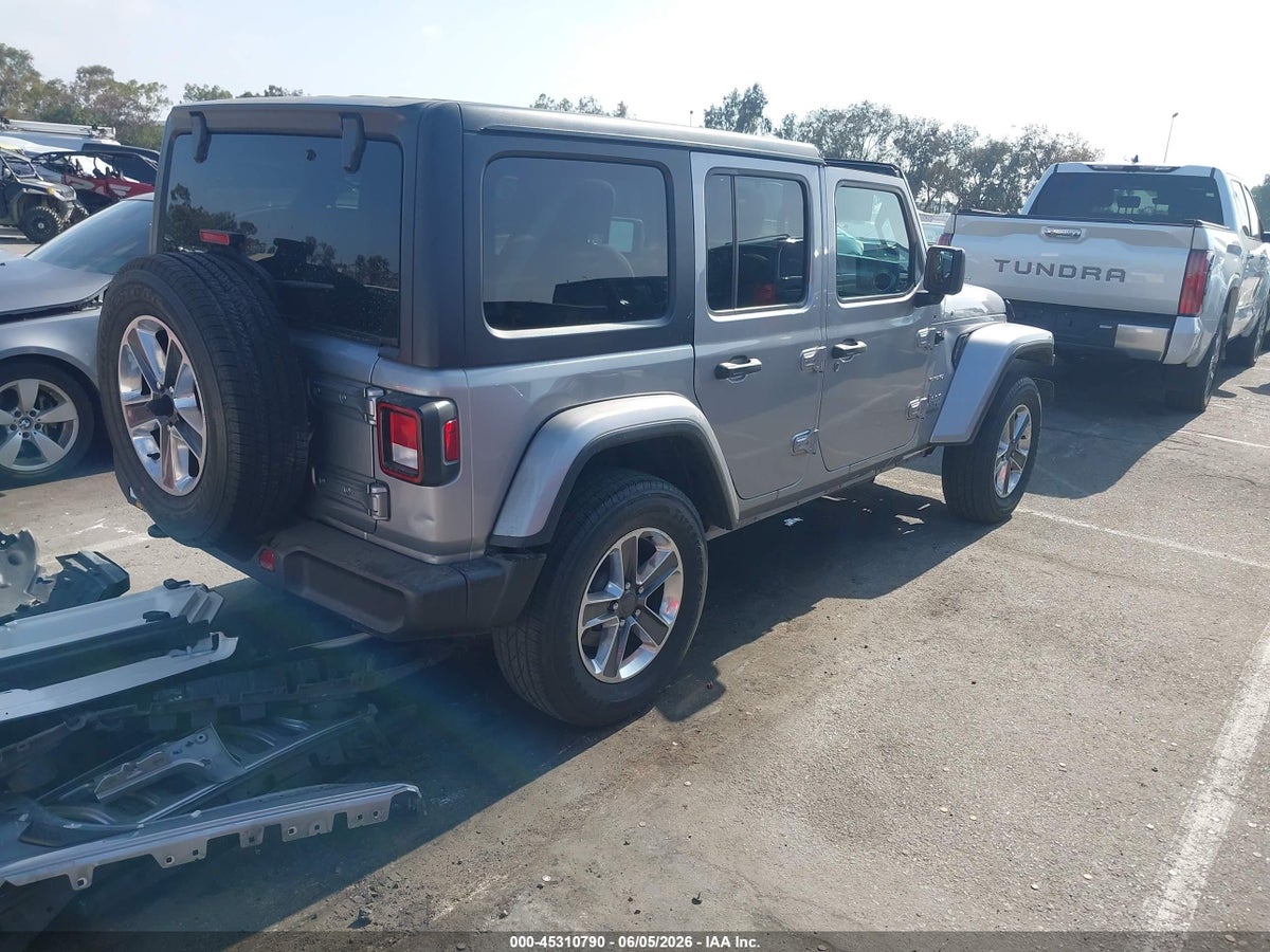 2021 JEEP WRANGLER UNLIMITED SAHARA 4X4 — снимка 4