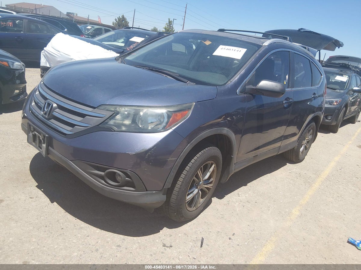 2013 HONDA CR-V EX-L — снимка 2