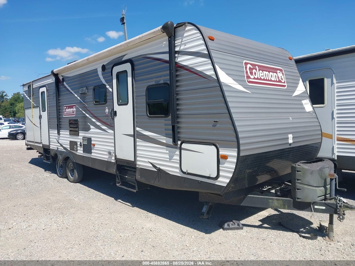 2017 KEYSTONE RV COLEMAN LATERN 314BH TRAVEL TRAILER