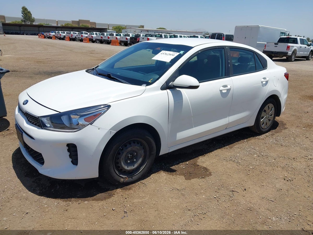 2020 KIA RIO S — снимка 2