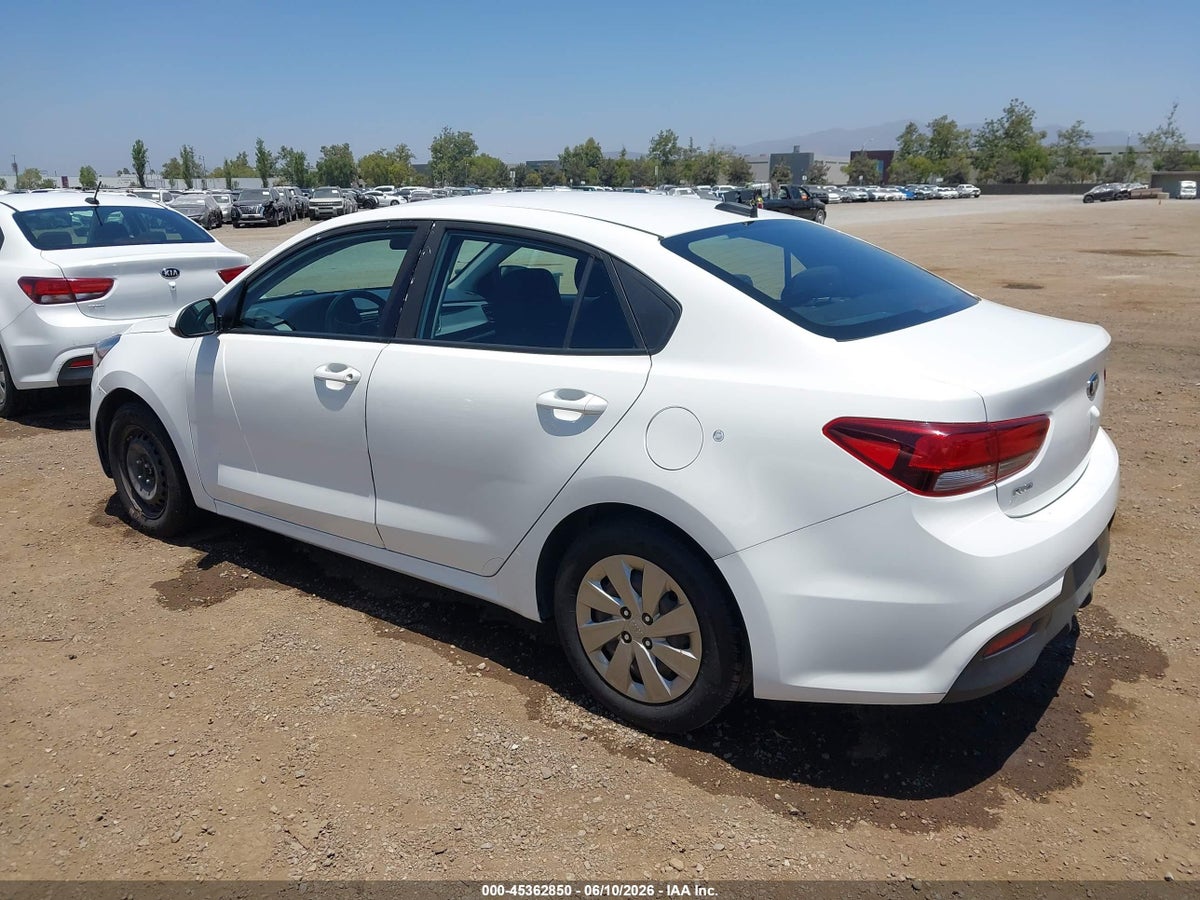 2020 KIA RIO S — снимка 3