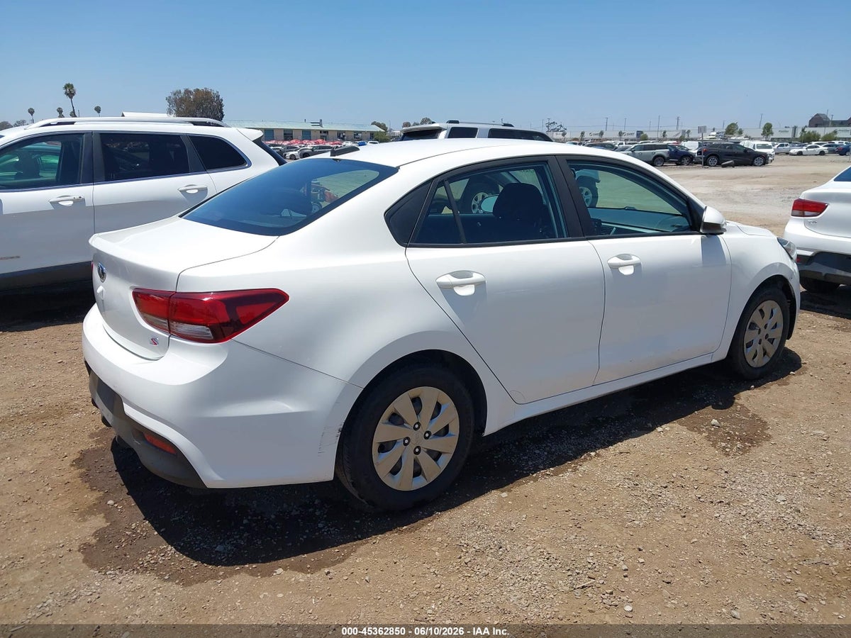 2020 KIA RIO S — снимка 4