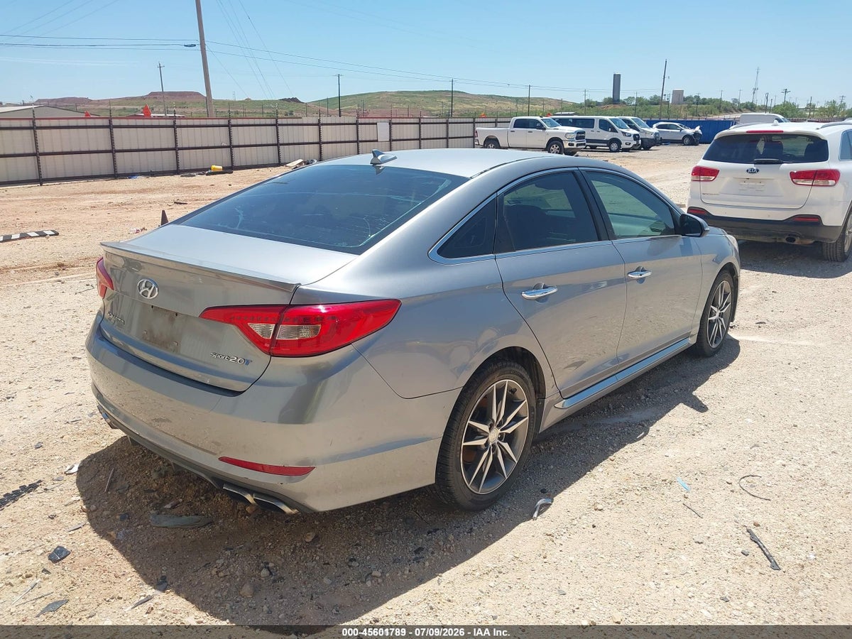 2015 HYUNDAI SONATA SPORT 2.0T — снимка 4