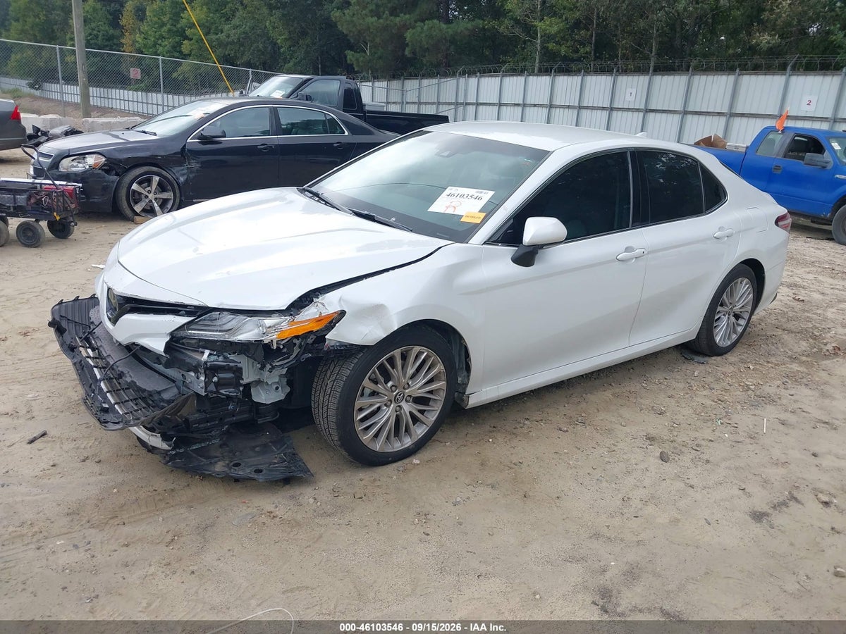 2018 TOYOTA CAMRY XLE — снимка 2