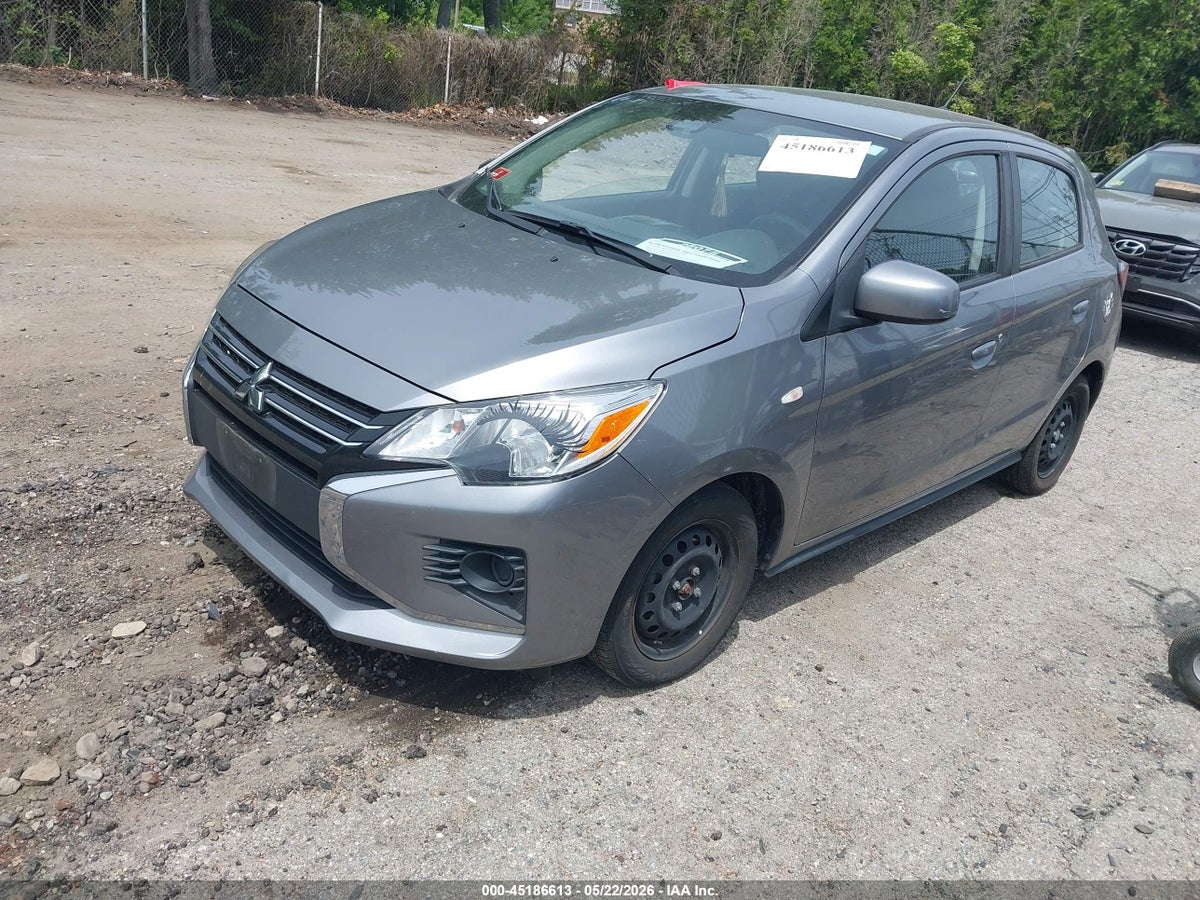 2022 MITSUBISHI MIRAGE ES/LE — снимка 2