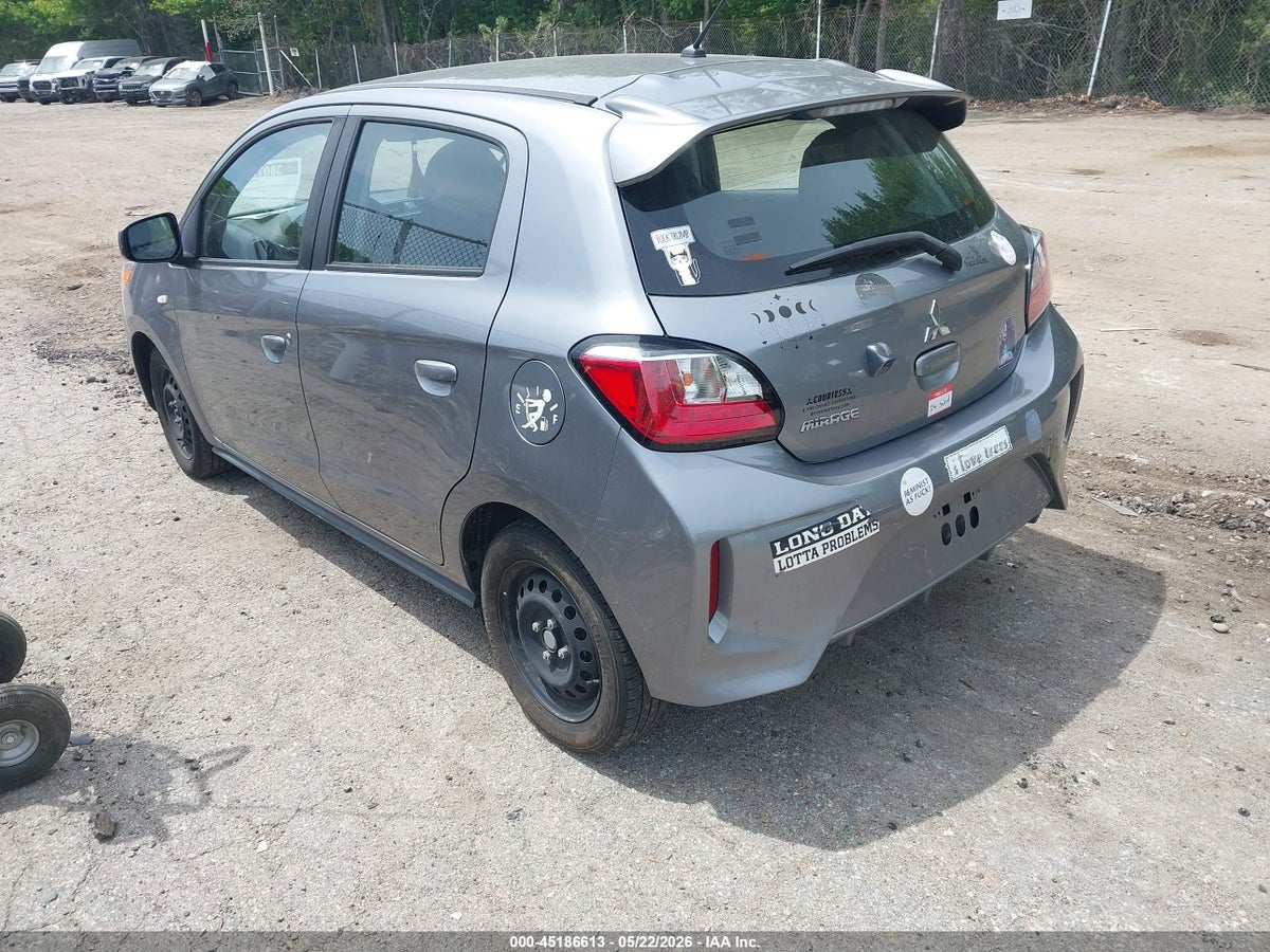2022 MITSUBISHI MIRAGE ES/LE — снимка 3