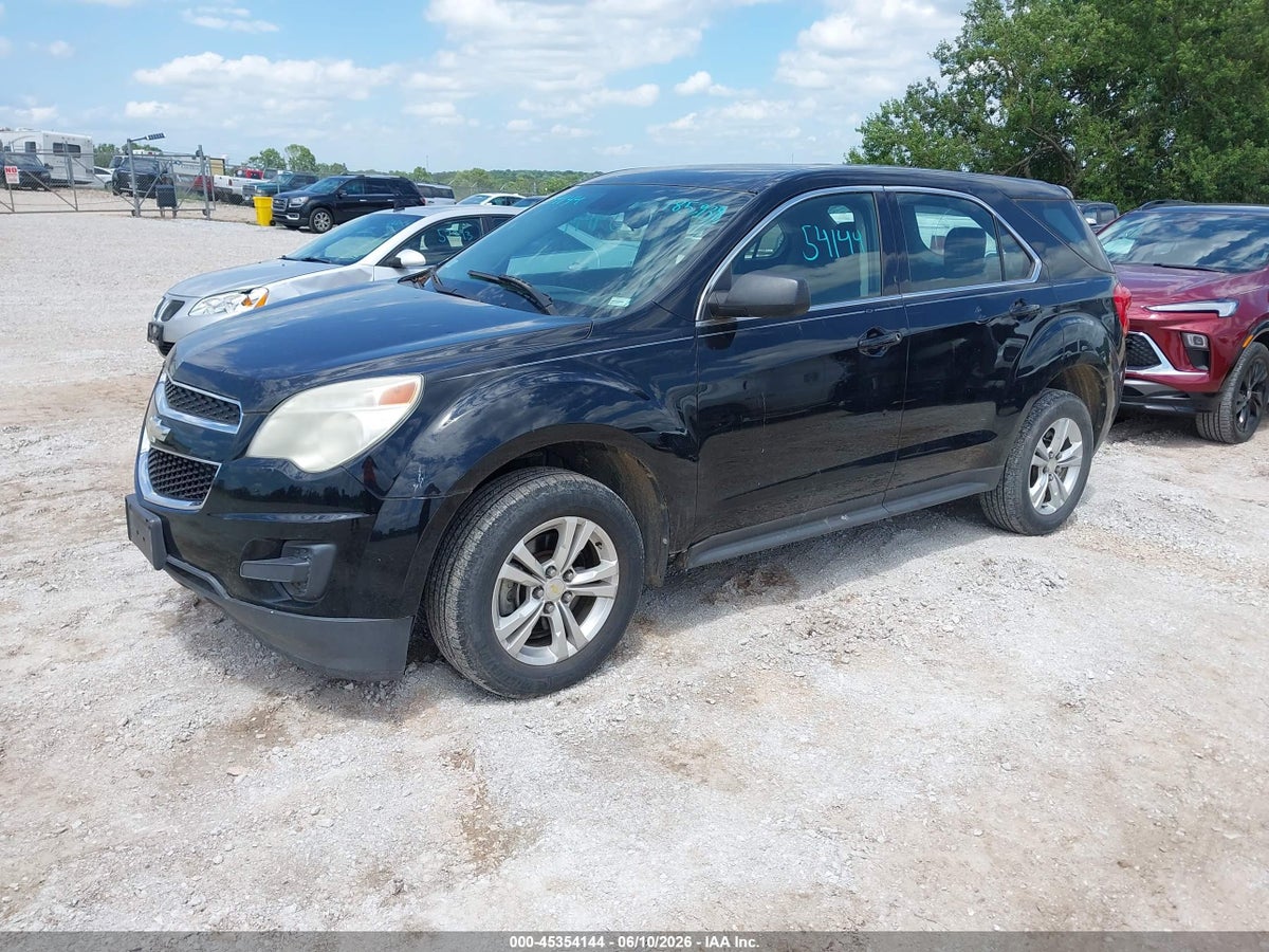 2012 CHEVROLET EQUINOX LS — снимка 2