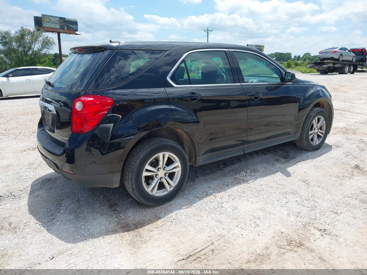 2012 CHEVROLET EQUINOX LS — снимка 4