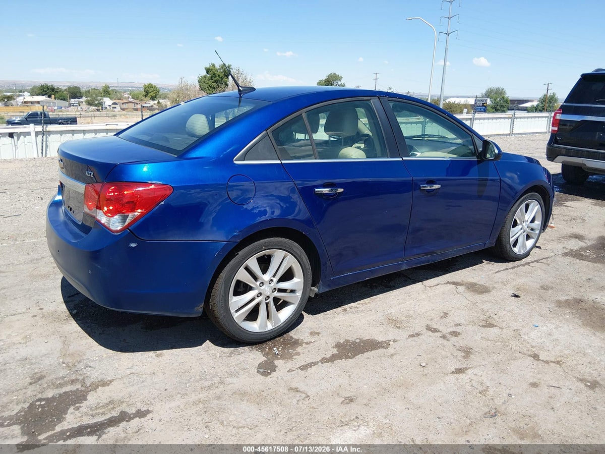 2013 CHEVROLET CRUZE LTZ — снимка 4
