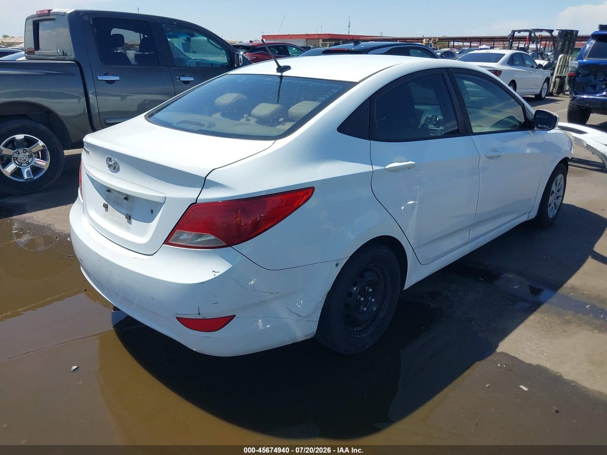 2016 HYUNDAI ACCENT SE — снимка 4