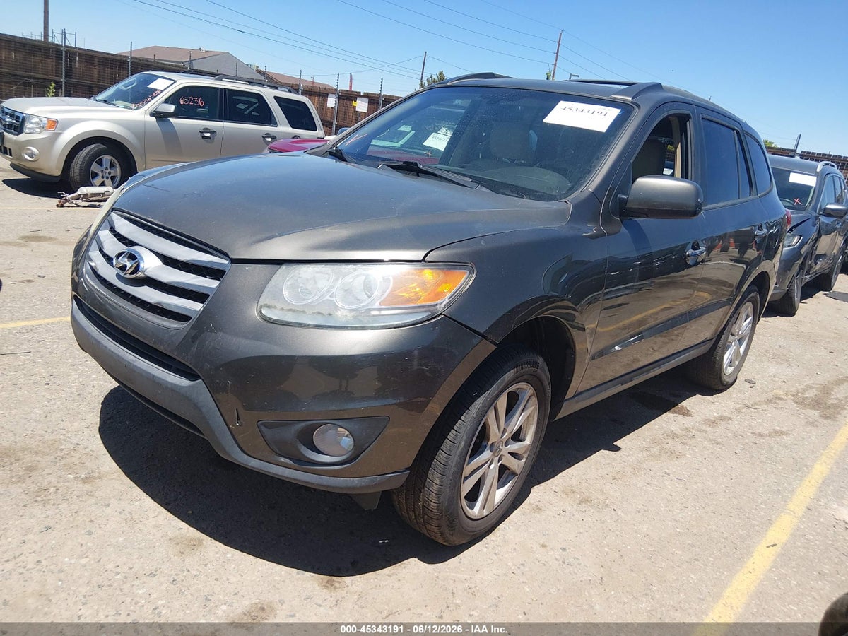 2012 HYUNDAI SANTA FE LIMITED V6 — снимка 2