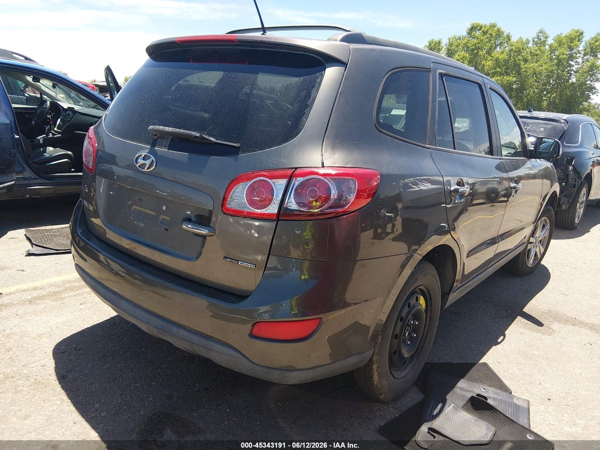 2012 HYUNDAI SANTA FE LIMITED V6 — снимка 4