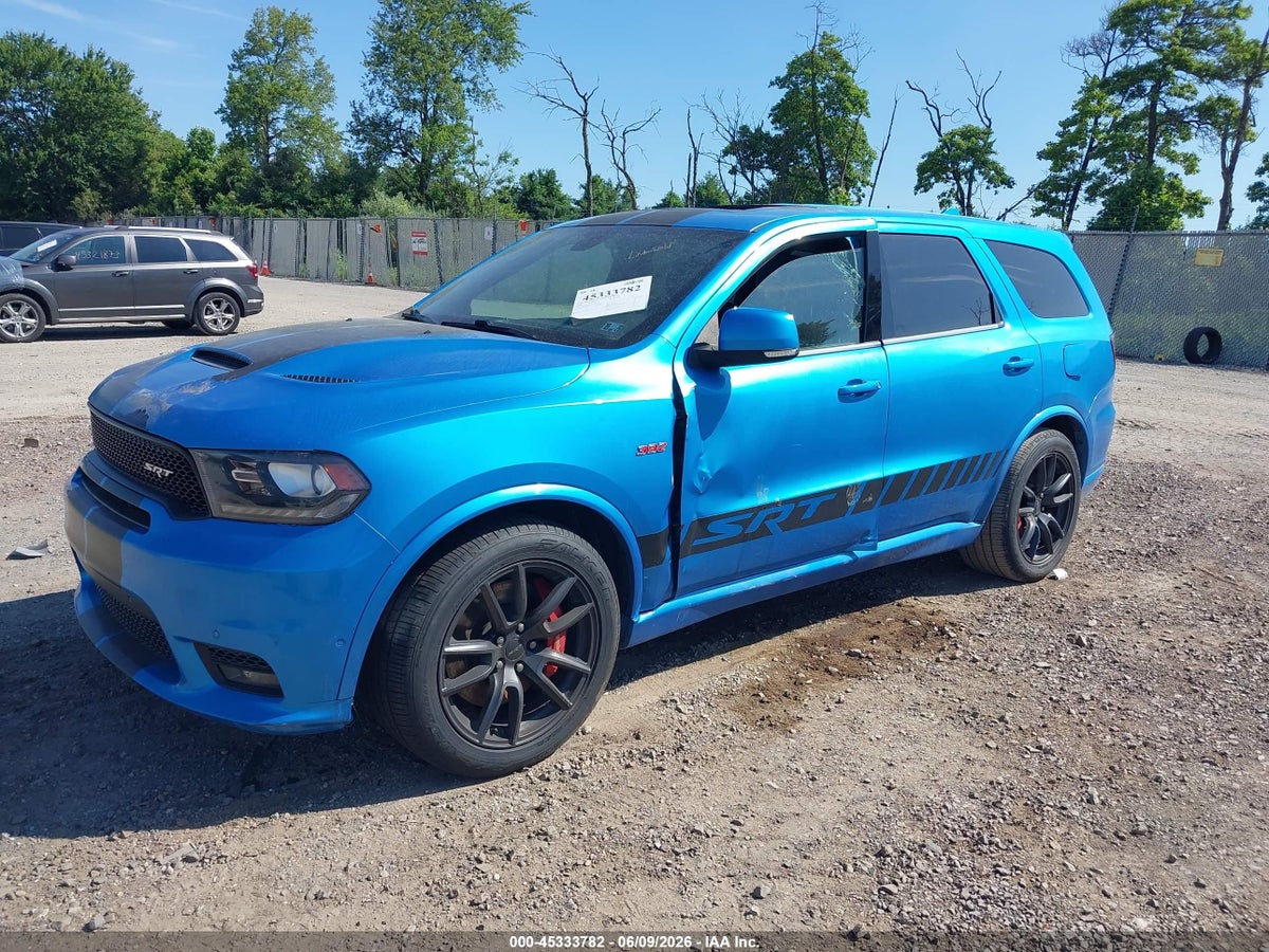 2018 DODGE DURANGO SRT AWD — снимка 2