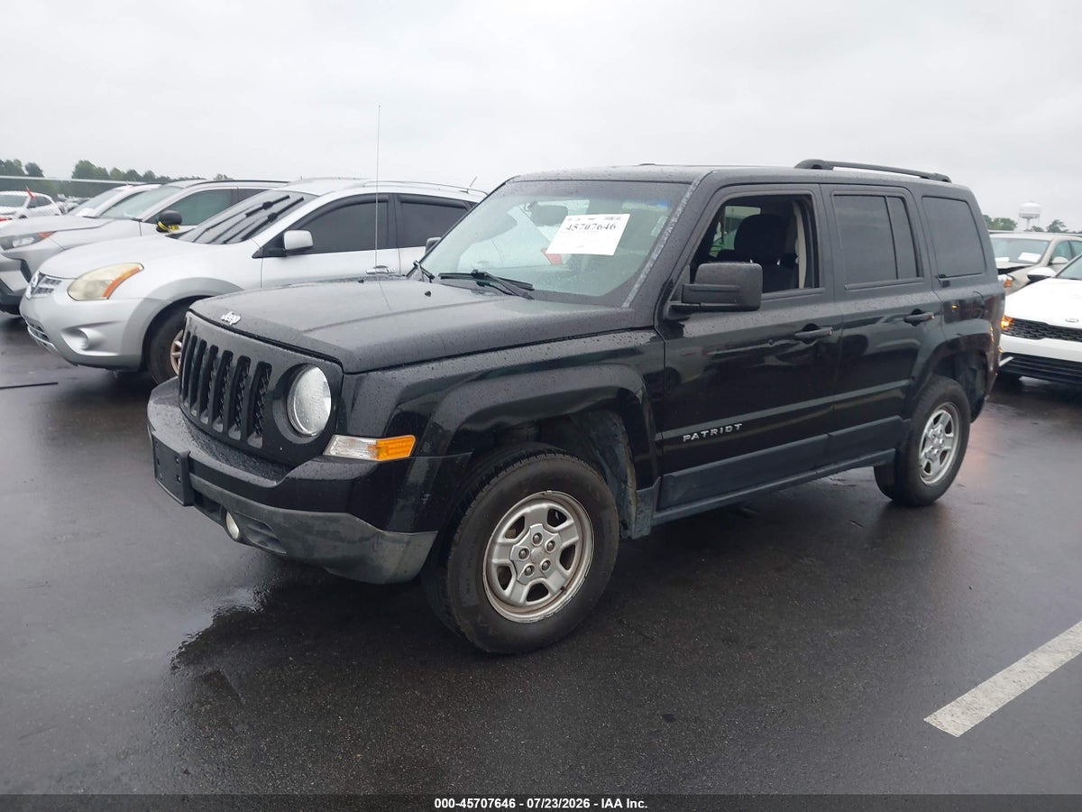 2016 JEEP PATRIOT SPORT — снимка 2