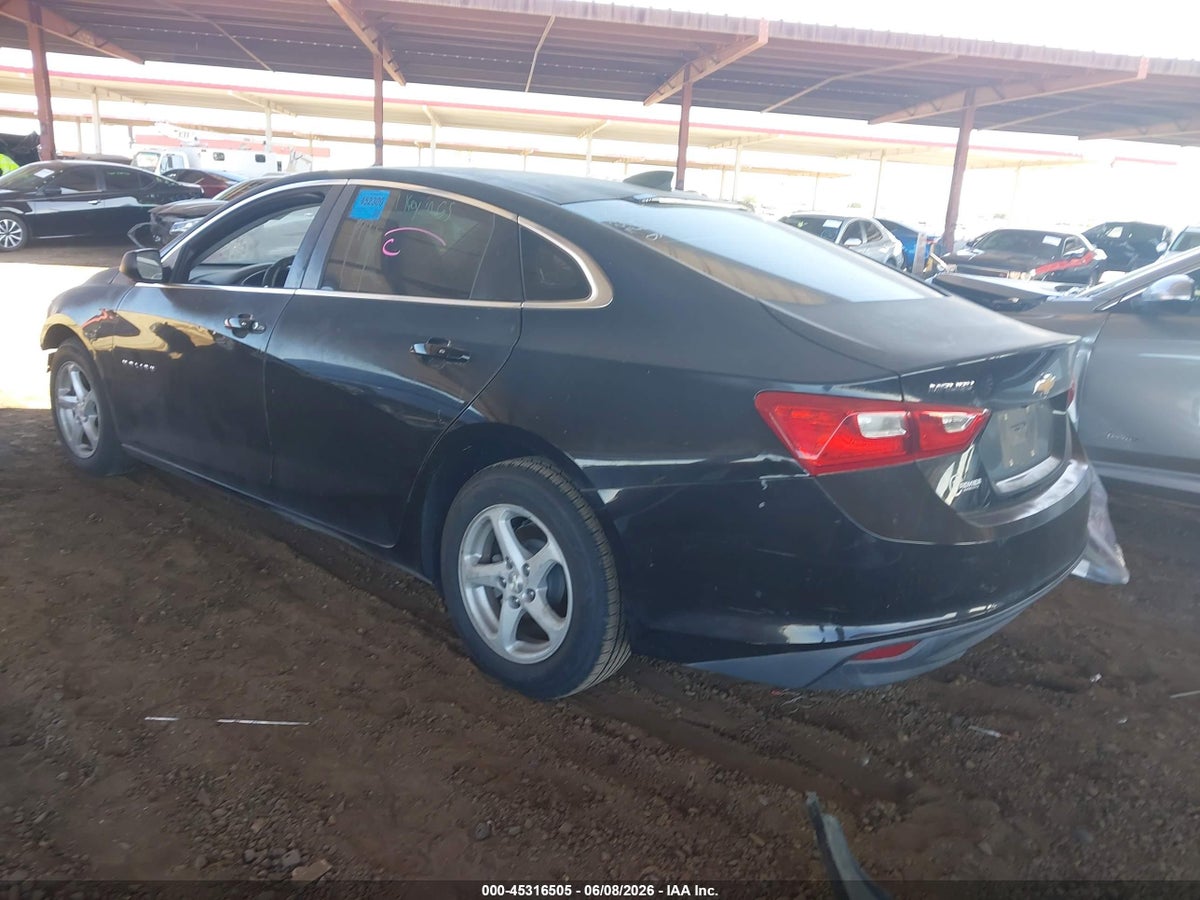 2016 CHEVROLET MALIBU LS — снимка 3
