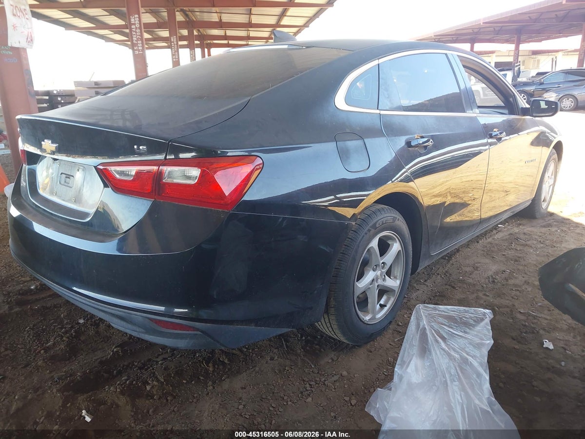 2016 CHEVROLET MALIBU LS — снимка 4