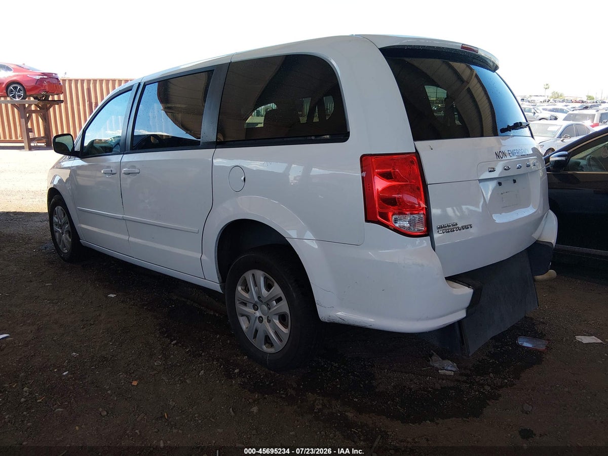 2016 DODGE GRAND CARAVAN SE — снимка 3
