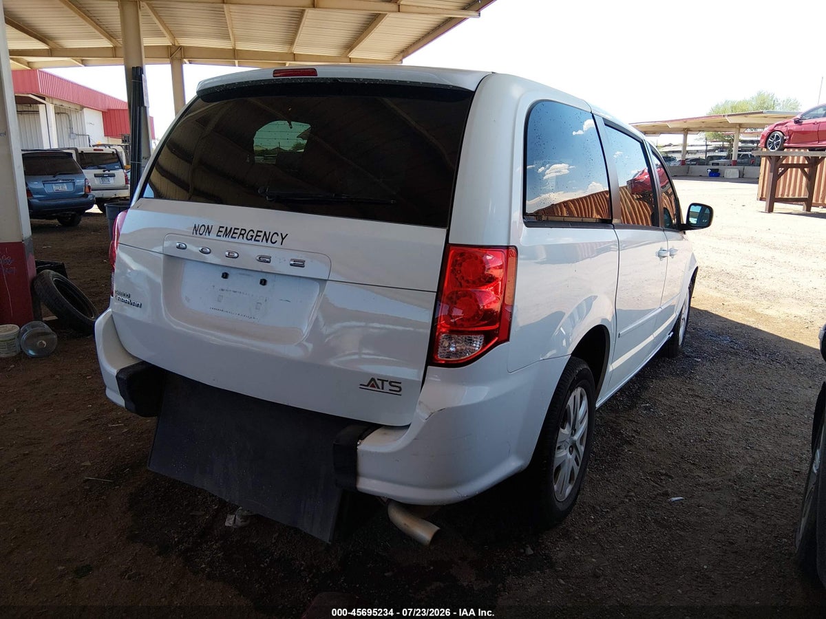 2016 DODGE GRAND CARAVAN SE — снимка 4