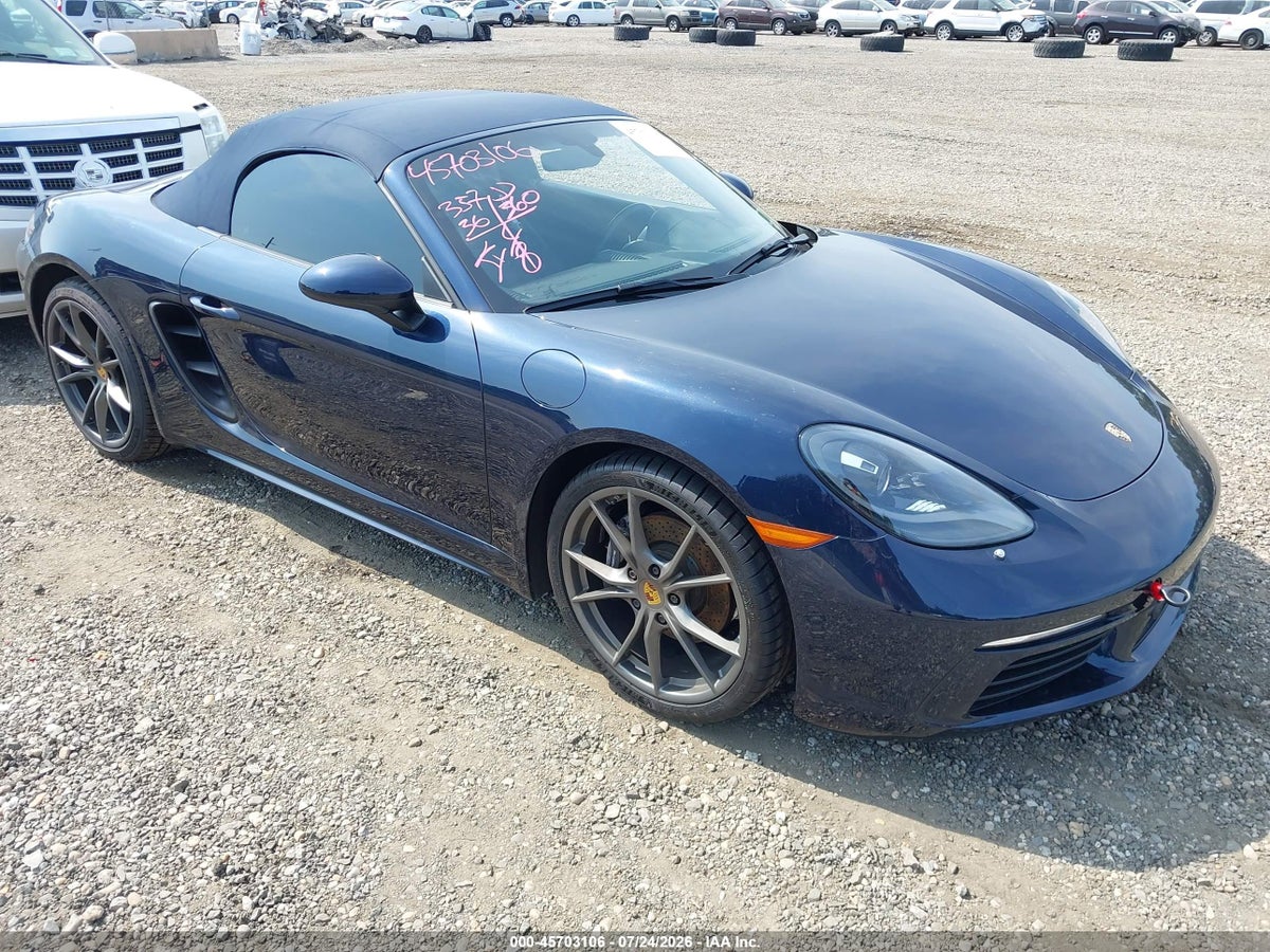2018 PORSCHE 718 BOXSTER