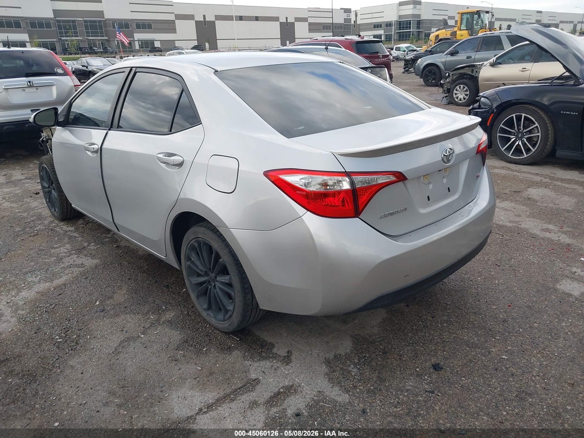 2016 TOYOTA COROLLA S PLUS — снимка 3