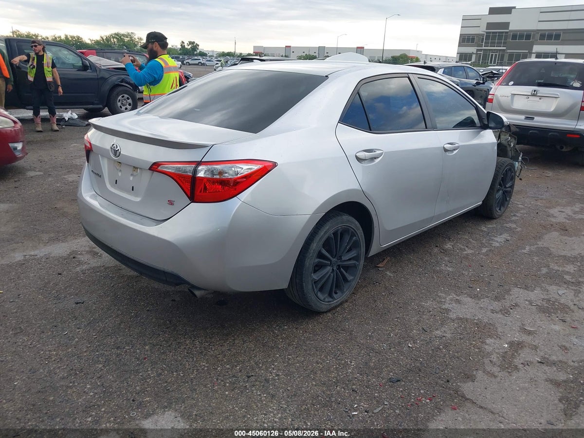 2016 TOYOTA COROLLA S PLUS — снимка 4