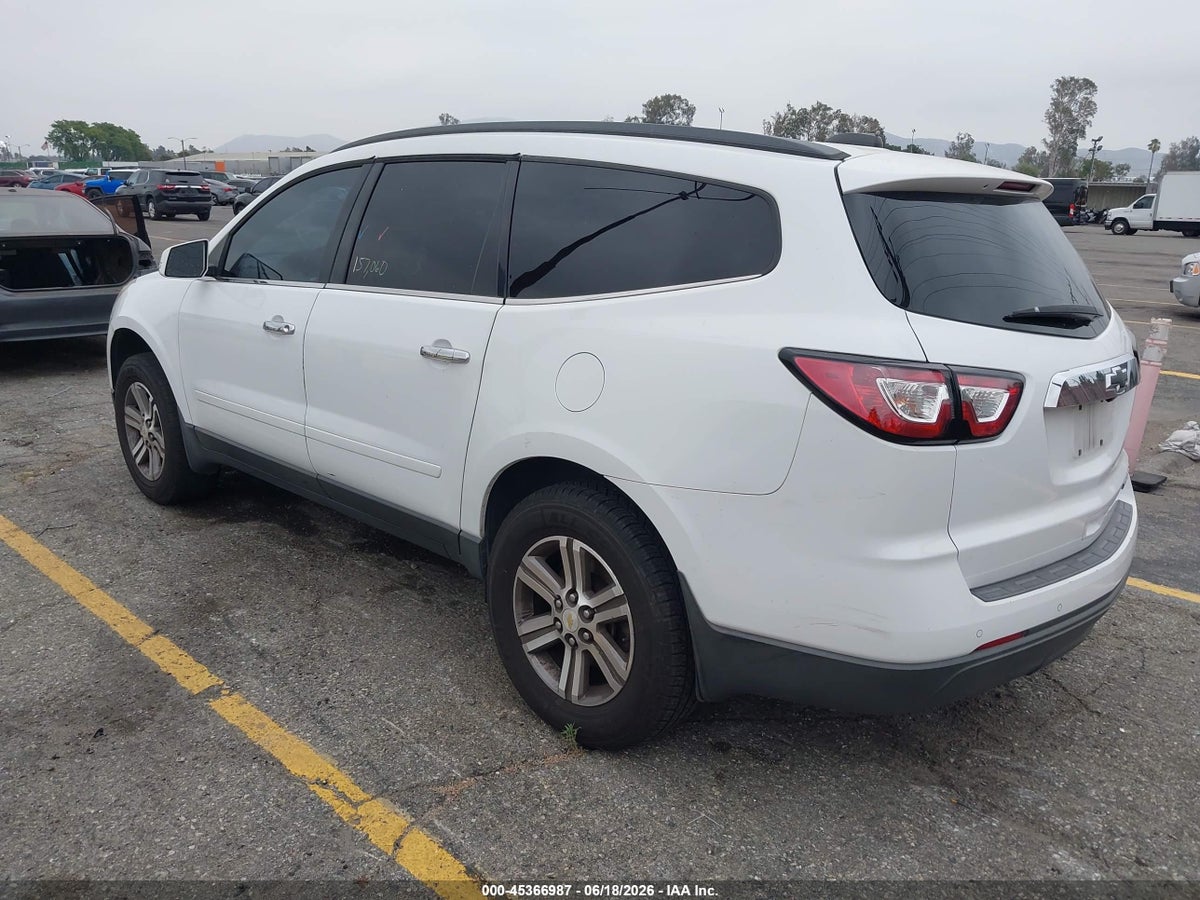 2016 CHEVROLET TRAVERSE 2LT — снимка 3