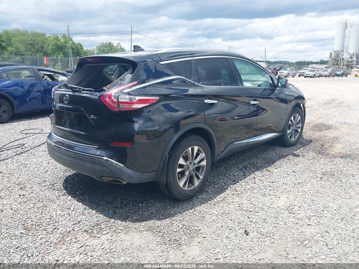 2017 NISSAN MURANO SL — снимка 4