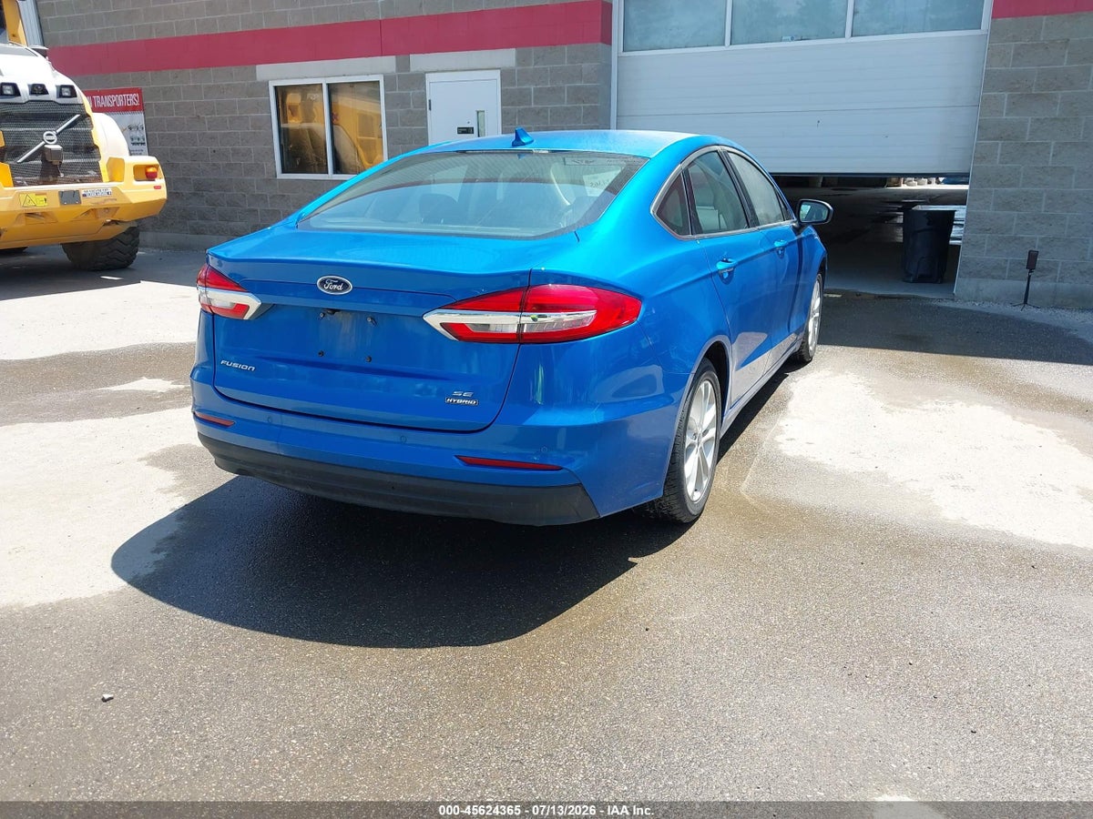 2020 FORD FUSION HYBRID SE — снимка 4