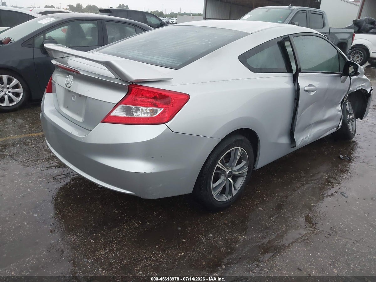2012 HONDA CIVIC EX — снимка 4