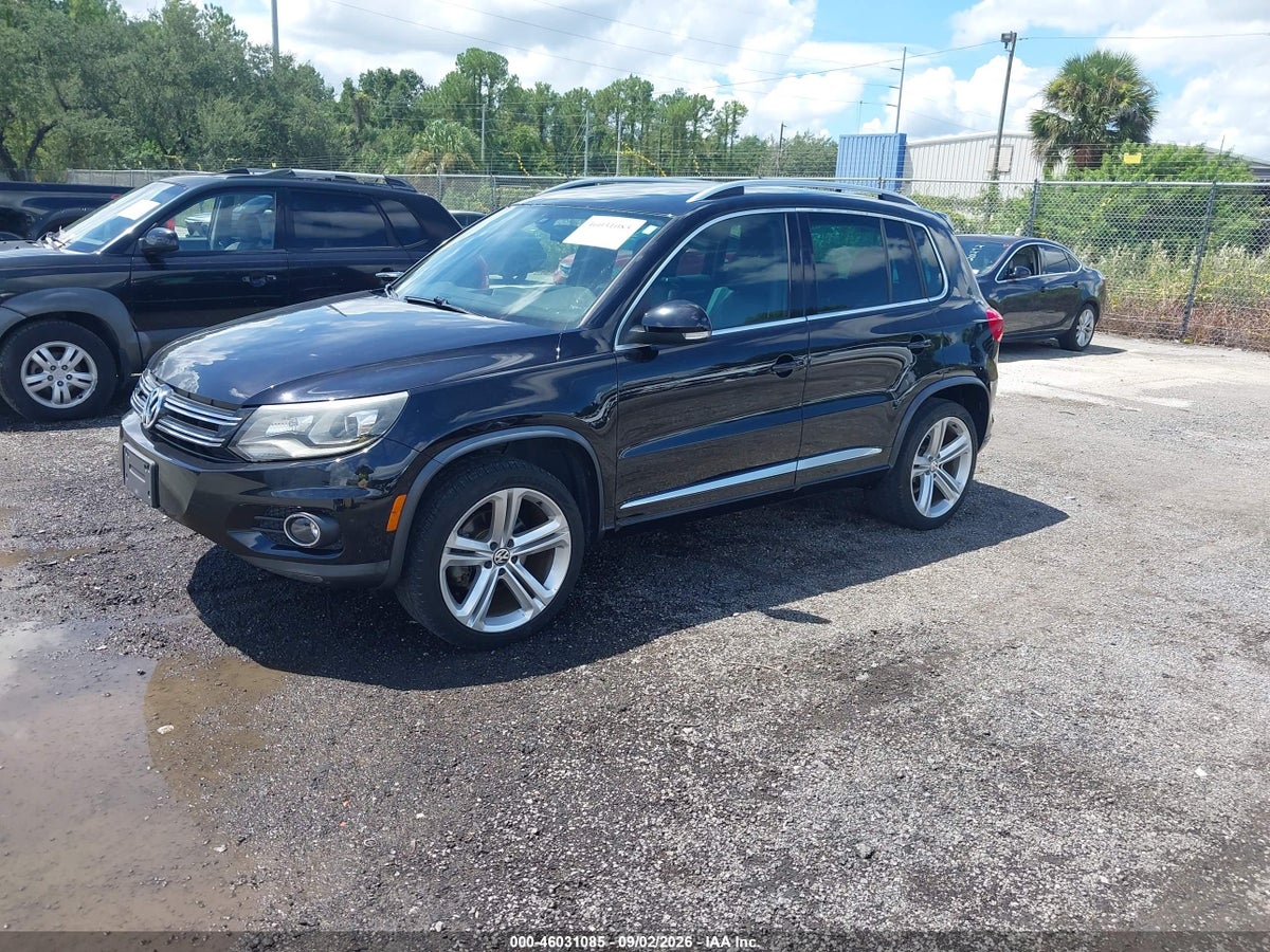 2015 VOLKSWAGEN TIGUAN R-LINE — снимка 2