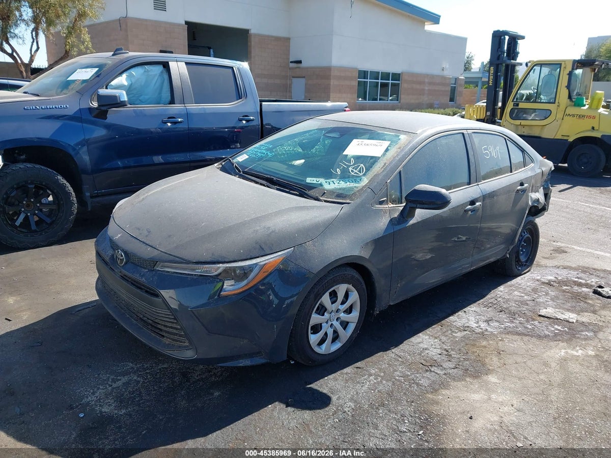 2025 TOYOTA COROLLA LE — снимка 2