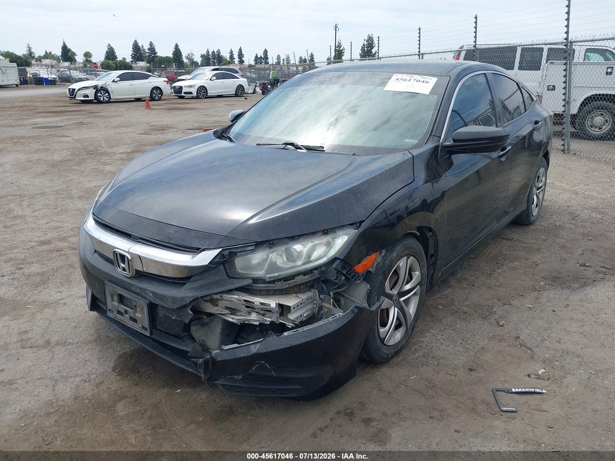 2016 HONDA CIVIC LX — снимка 2