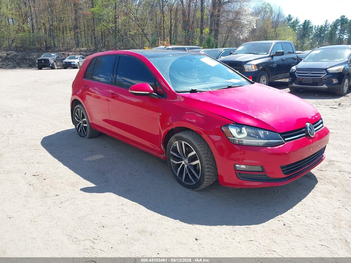 2015 VOLKSWAGEN GOLF TSI SE 4-DOOR