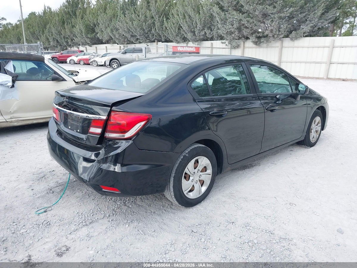 2014 HONDA CIVIC LX — снимка 4