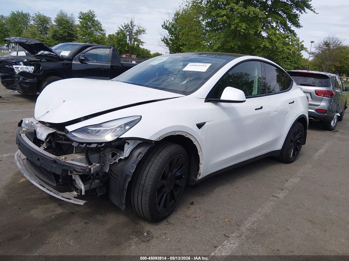 2021 TESLA MODEL Y LONG RANGE DUAL MOTOR ALL-WHEEL DRIVE — снимка 2