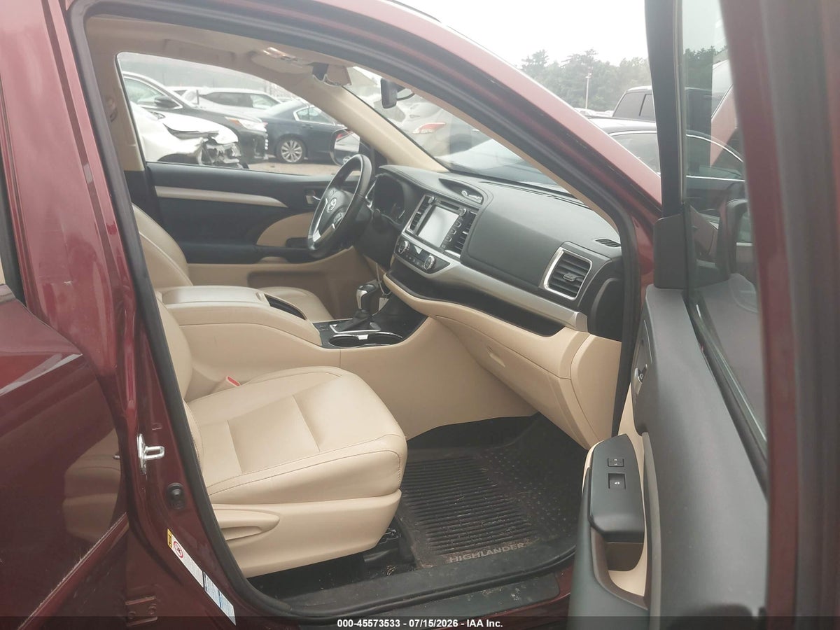 2015 TOYOTA HIGHLANDER XLE V6 — снимка 5
