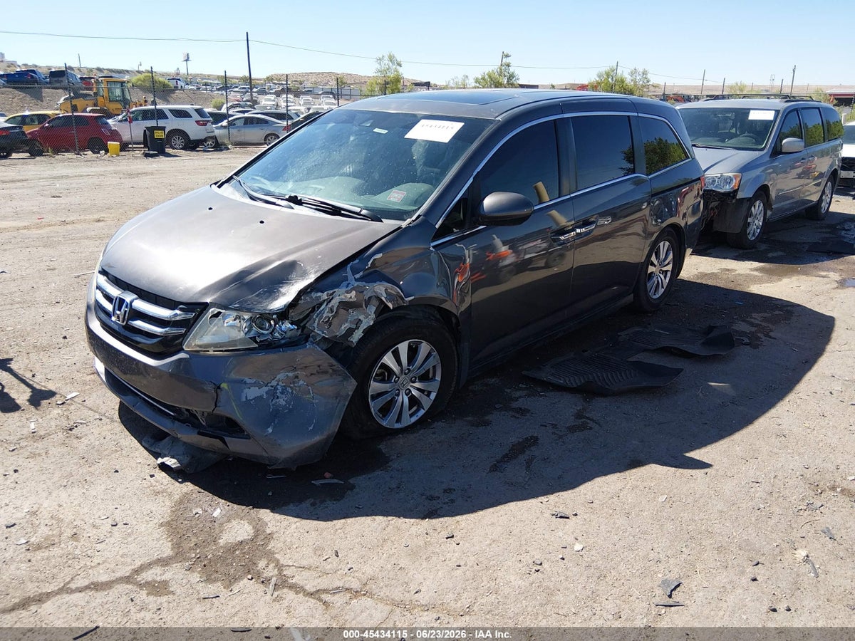 2014 HONDA ODYSSEY EX-L — снимка 2