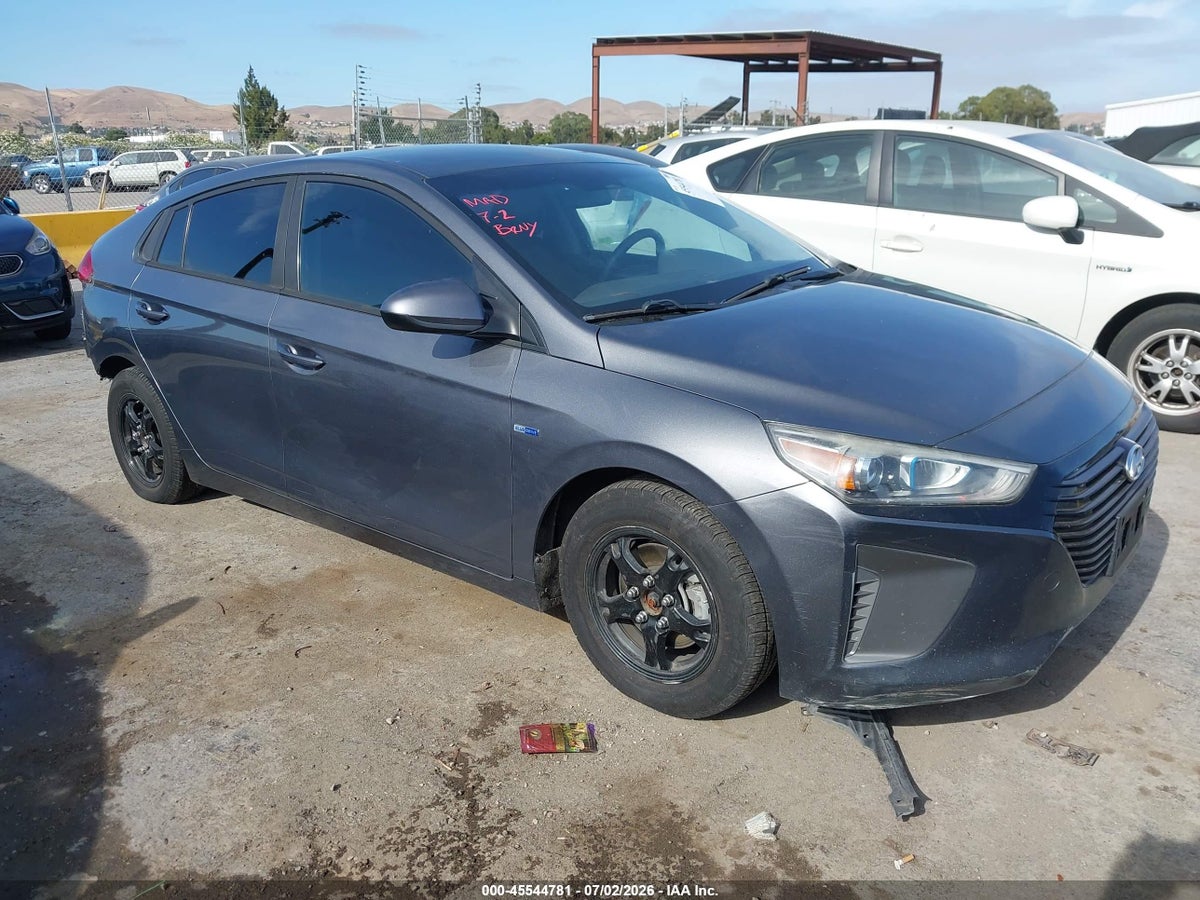 2019 HYUNDAI IONIQ HYBRID BLUE