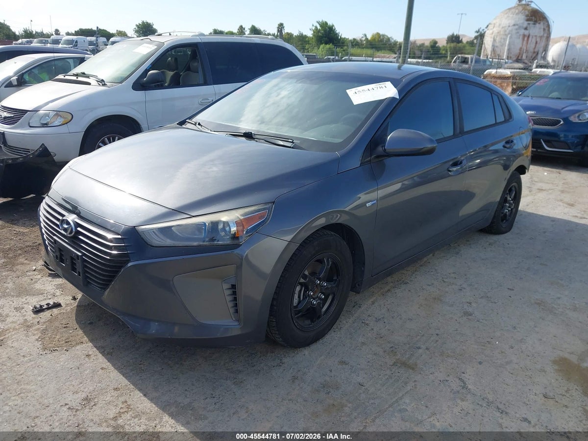 2019 HYUNDAI IONIQ HYBRID BLUE — снимка 2
