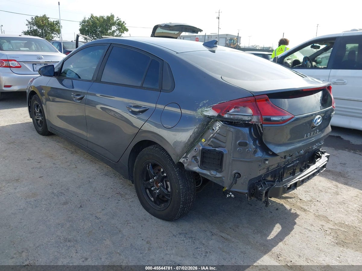 2019 HYUNDAI IONIQ HYBRID BLUE — снимка 3