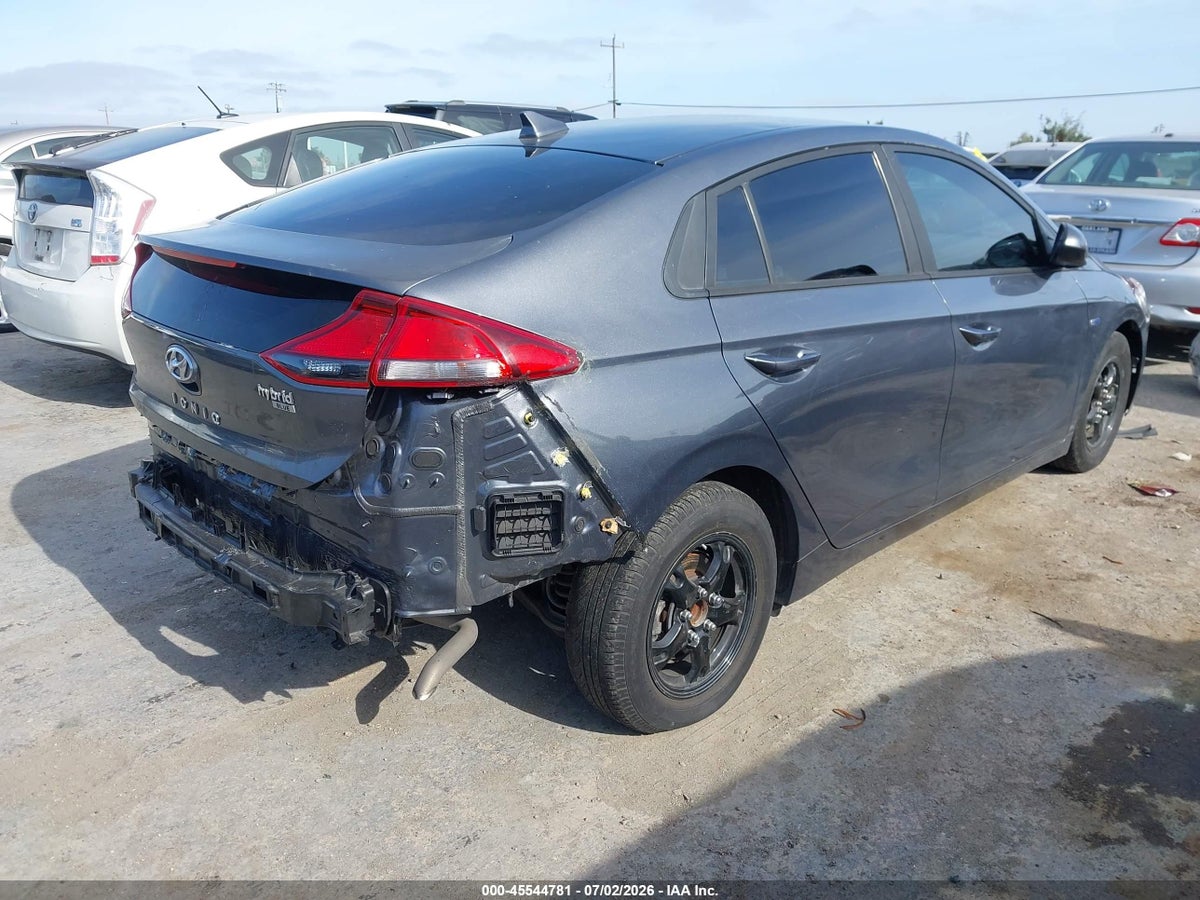 2019 HYUNDAI IONIQ HYBRID BLUE — снимка 4