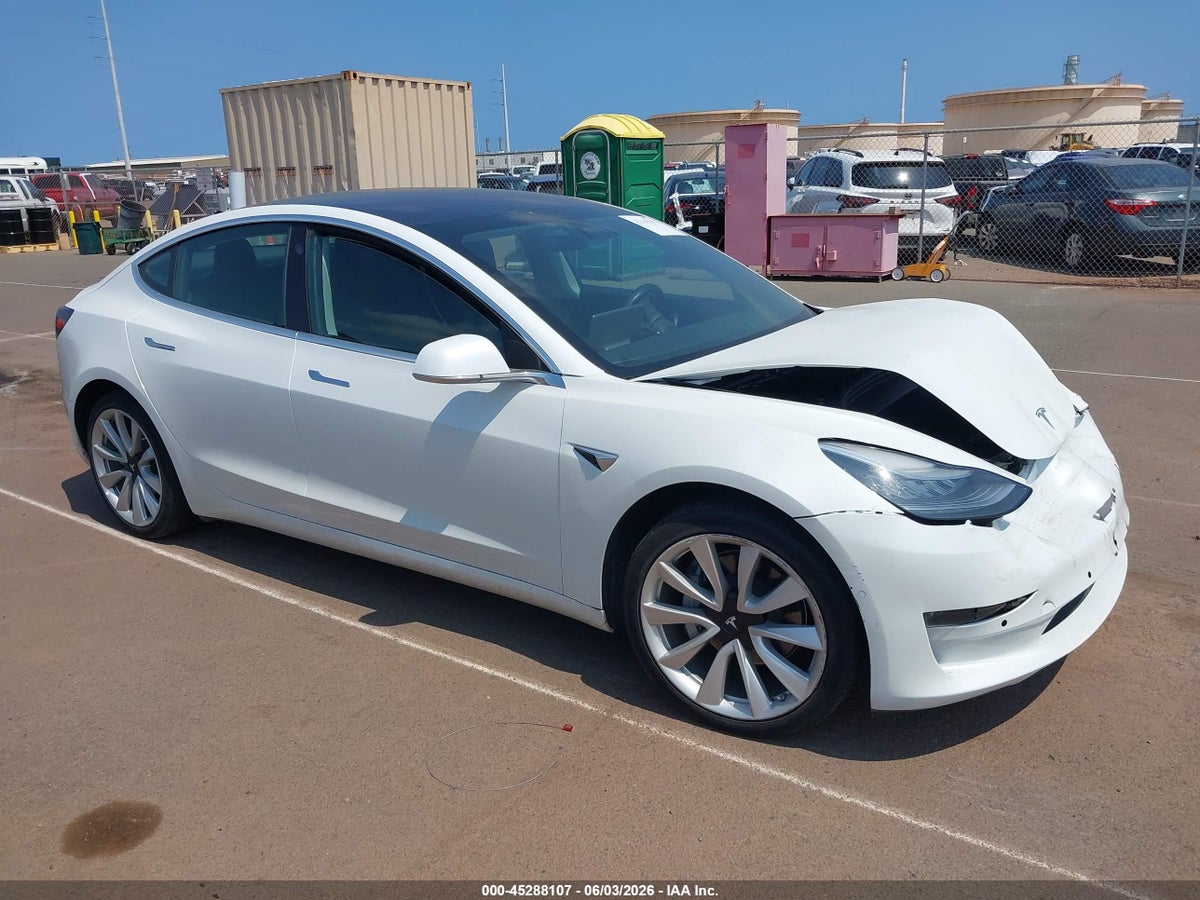2018 TESLA MODEL 3 LONG RANGE/MID RANGE