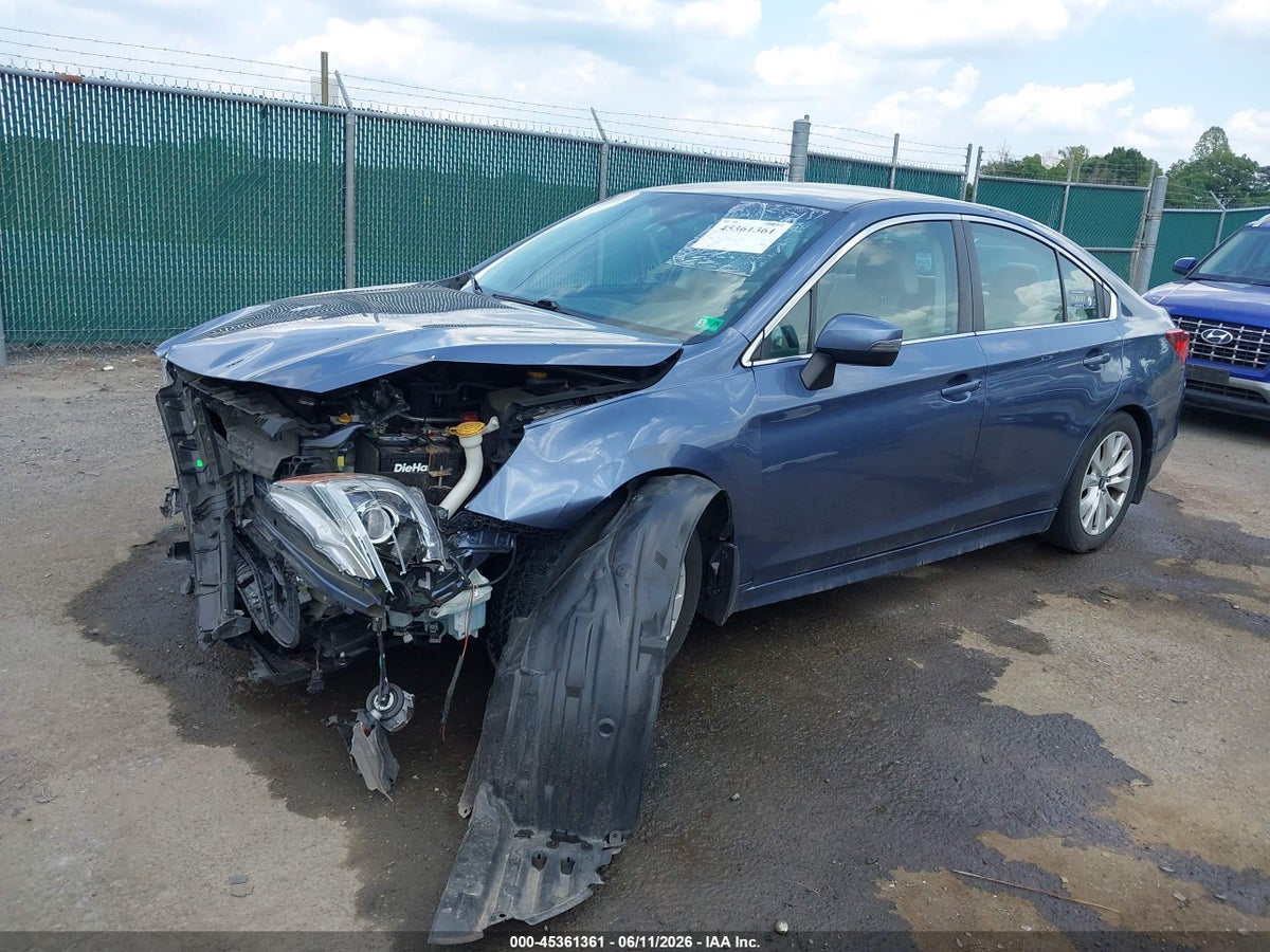 2016 SUBARU LEGACY 2.5I PREMIUM — снимка 2
