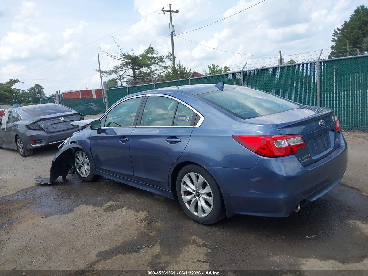 2016 SUBARU LEGACY 2.5I PREMIUM — снимка 3