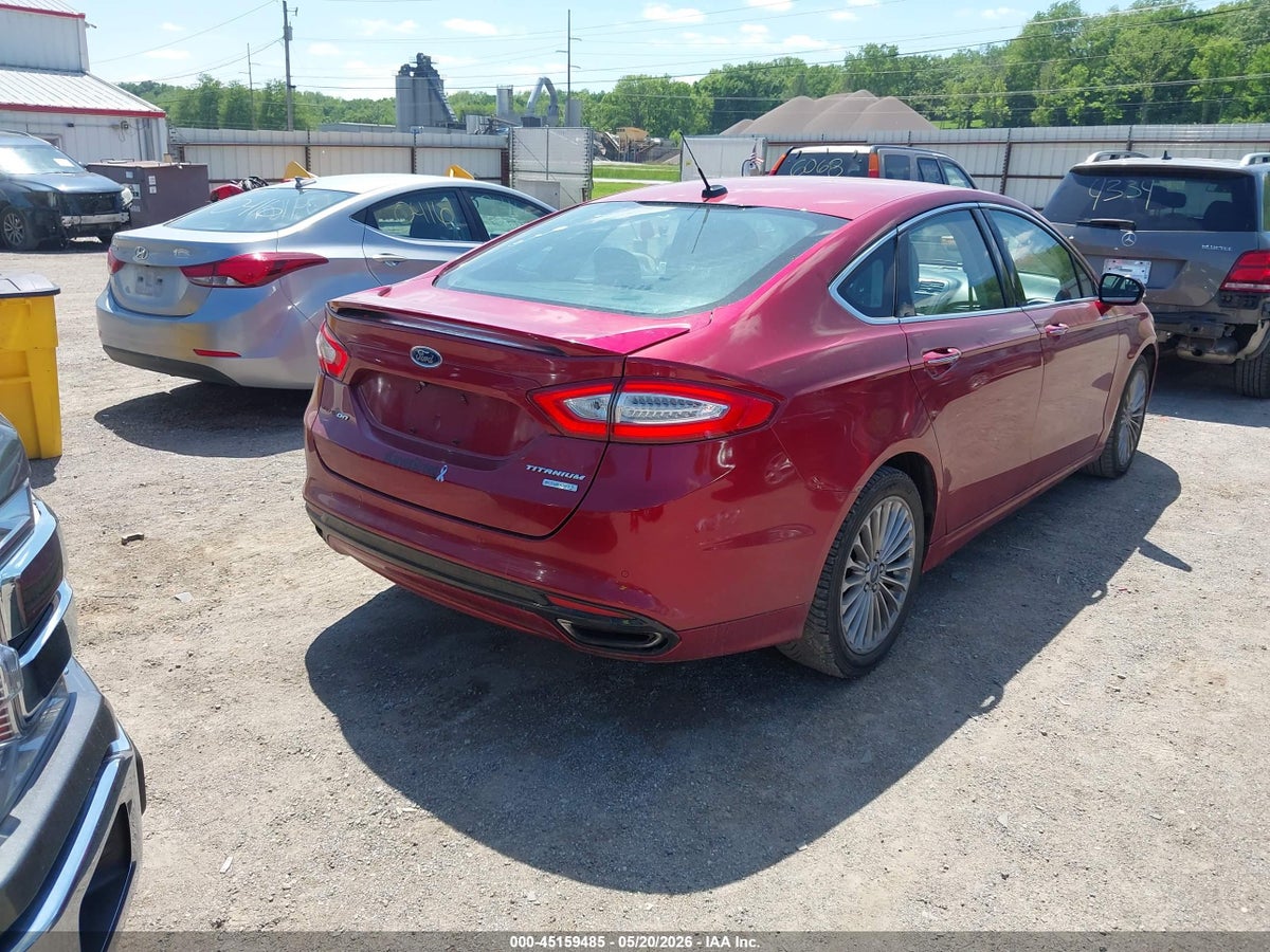 2014 FORD FUSION TITANIUM — снимка 4